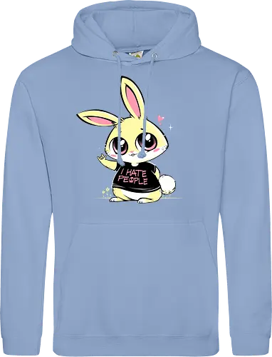 I hate People bunny