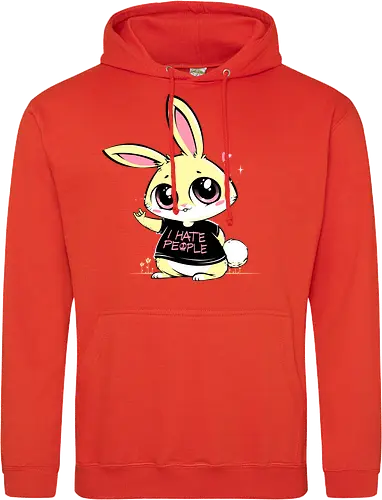 I hate People bunny