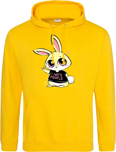I hate People bunny