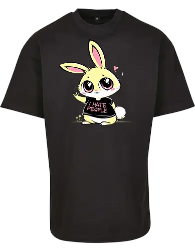 I hate People bunny