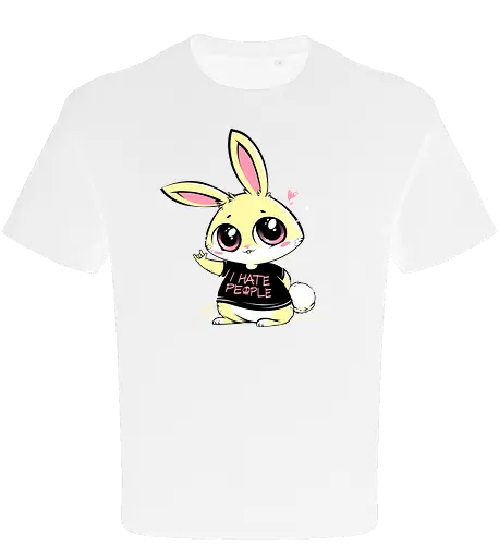 I hate People bunny