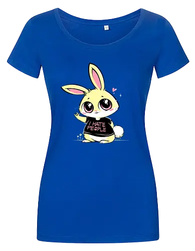 I hate People bunny