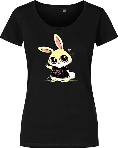 I hate People bunny