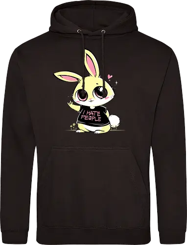 I hate People bunny