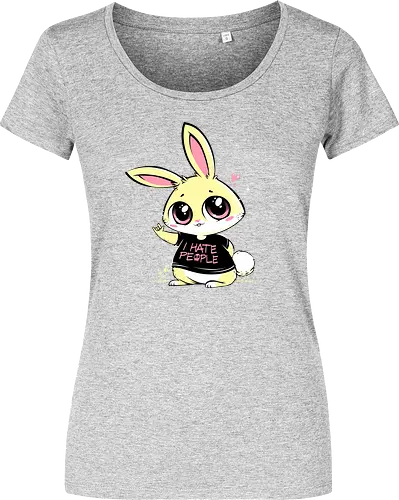 I hate People bunny
