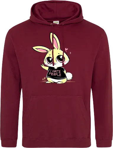 I hate People bunny