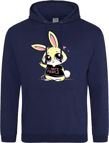I hate People bunny