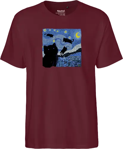 The Starry Cat Night