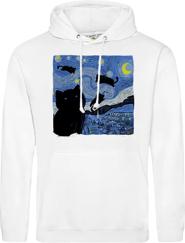 The Starry Cat Night