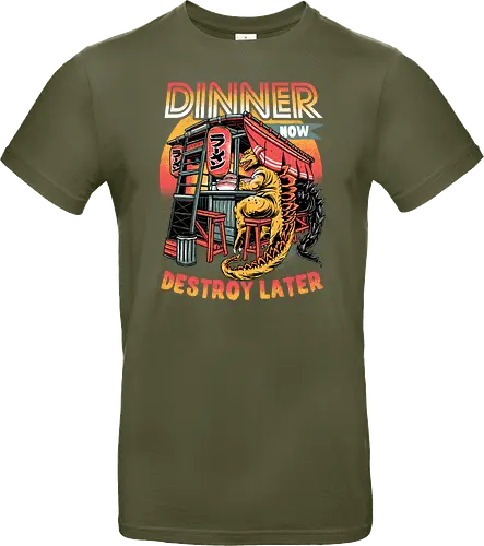Dinner Now Destroy Later