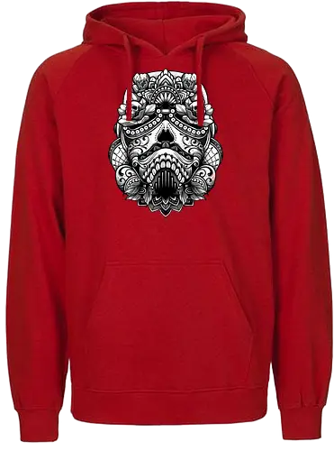 I am the Storm - Día de los Muertos, space opera, scifi, space, mask - Fairtrade Hoodie