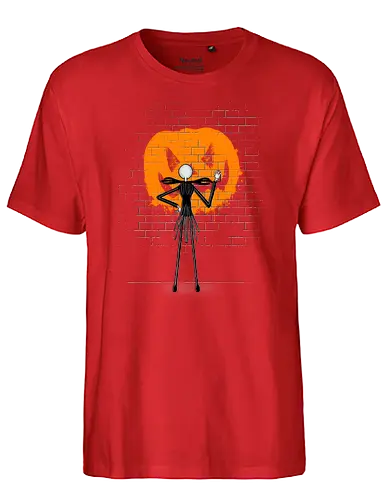 Pumpkin Art - nightmare, christmas, spray, urban, halloween, pumpkin, kürbis - Fairtrade T-Shirt