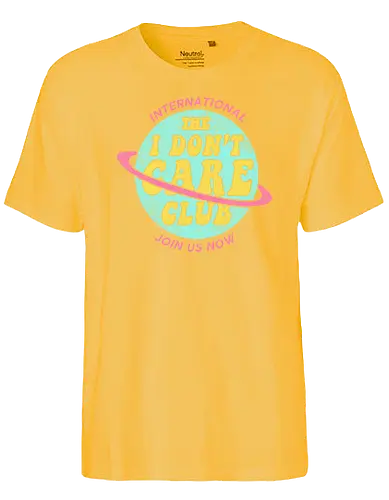 The Club - fun, I don't care, club - Fairtrade T-Shirt
