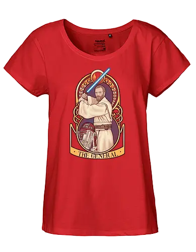 The General - scifi, General, Obi, space opera - Fairtrade Girl Shirt