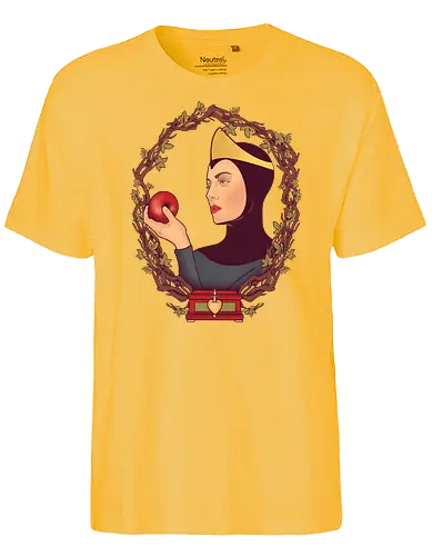 The Apple Queen - märchen, königin, hexe, apfel, Grimm - Fairtrade T-Shirt