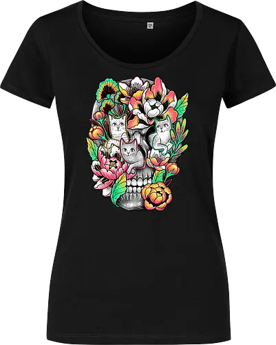 Floral Skull