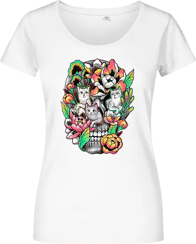 Floral Skull