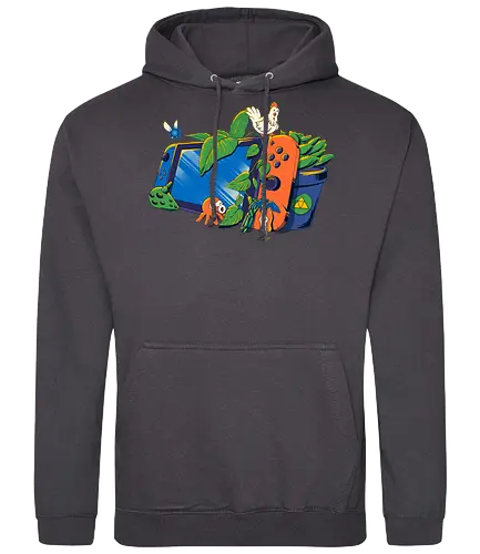  adventure - handheld, gaming, adventure, navi, Hero of Time - Standard Hoodie