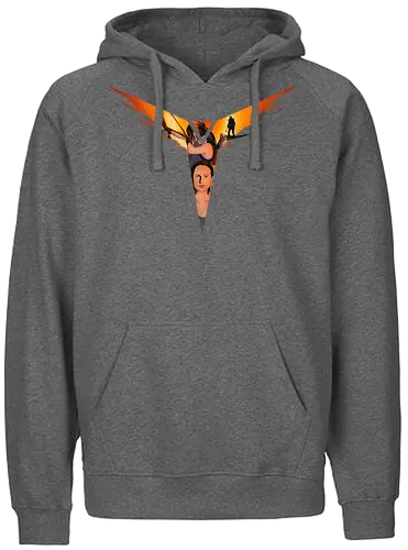 Trinity - lara, Croft, tomb, raider, gaming - Fairtrade Hoodie