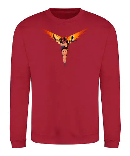 Trinity - lara, Croft, tomb, raider, gaming - Sweatshirt