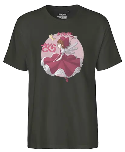 Sakura - anime, manga, card, captor, sakura, cardgame, magic, series - Fairtrade T-Shirt