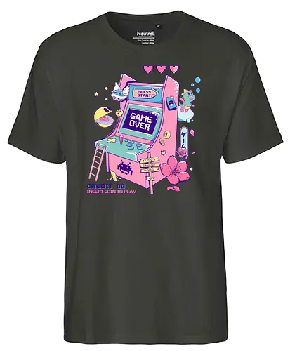 Retro Vibes - retro, gaming, retrogames, arcade - Fairtrade T-Shirt