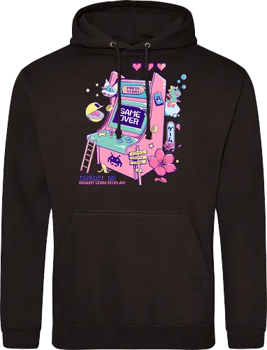Retro Vibes - retro, gaming, retrogames, arcade - Standard Hoodie