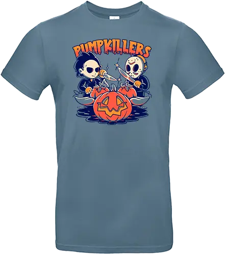 Pumpkillers - pumpkin, kürbis, jack-o-lantern, halloween - Standard T-Shirt