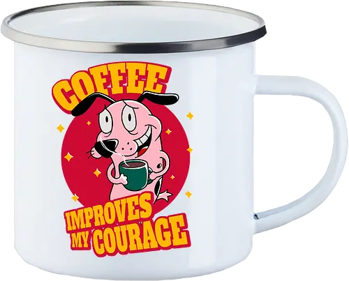 Coffee Improves my Courage