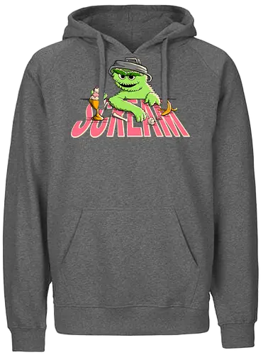 Scream - müll, trash, sesam - Fairtrade Hoodie