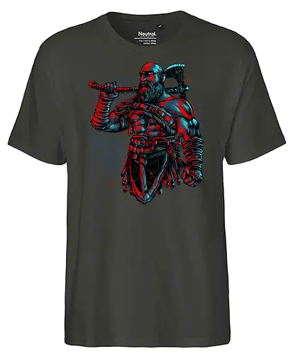 Even Gods Bleed - god, war, kratos, gaming, mythology - Fairtrade T-Shirt