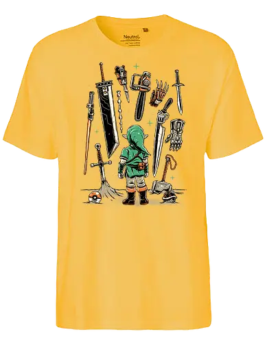 Choose your destiny - hero, waffe, videogames, gaming, wpon - Fairtrade T-Shirt