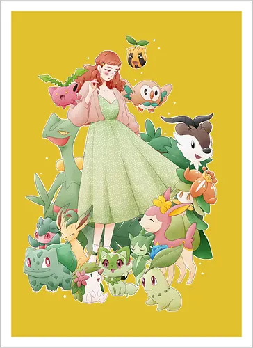 Grass Type Lady