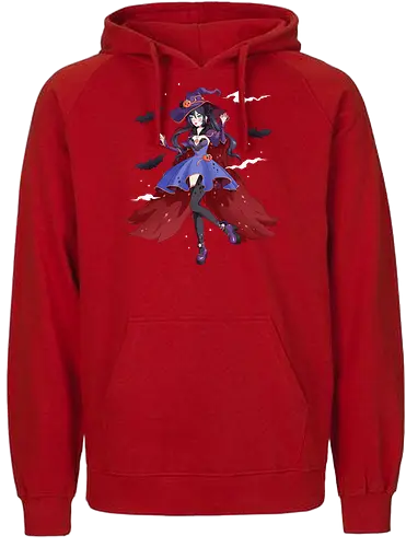 Stargazing Witch - witch, hexe, gaming, mona - Fairtrade Hoodie