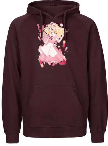 Kawaii Nurse - nurse, pflege, medizin, medicine - Fairtrade Hoodie
