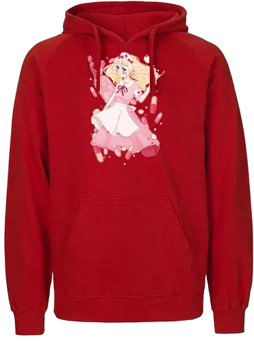 Kawaii Nurse - nurse, pflege, medizin, medicine - Fairtrade Hoodie