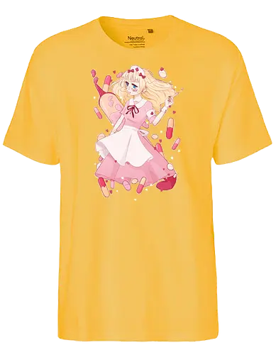 Kawaii Nurse - nurse, pflege, medizin, medicine - Fairtrade T-Shirt