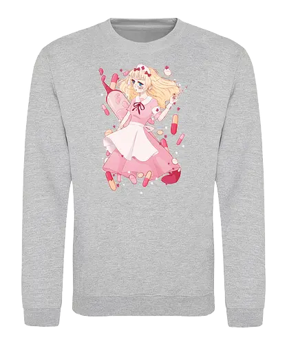 Kawaii Nurse - nurse, pflege, medizin, medicine - Sweatshirt