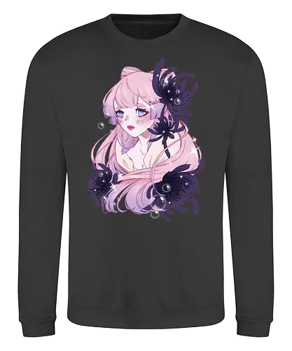 Pretty Priestess - Genshin, kokomi, gaming - Sweatshirt