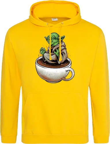 Drink coffee, I must