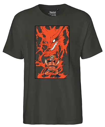 Fox Demon - anime, manga, fox, demon, fox demon, shipuuden - Fairtrade T-Shirt