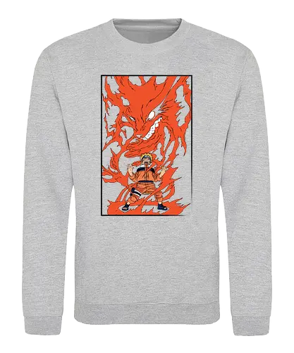 Fox Demon - anime, manga, fox, demon, fox demon, shipuuden - Sweatshirt