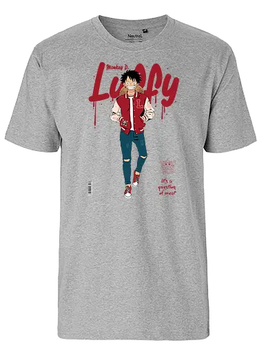 Luff Fashion - luffy, ruffy, manga, anime, pirate, piraten - Fairtrade T-Shirt