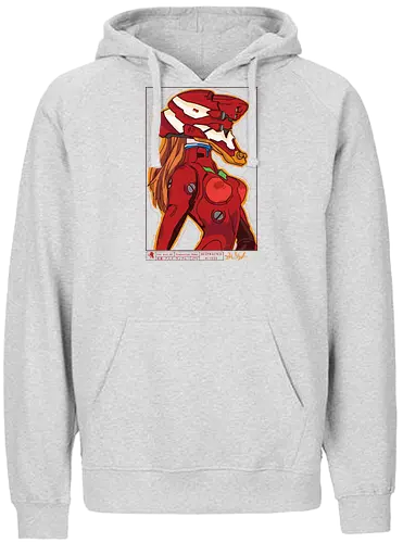 EVA : 02 - anime, manga, evangelion, gundam, Suite, EVA, NGA - Fairtrade Hoodie