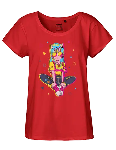 Bulma - anime, manga, dbz, dragon, ball - Fairtrade Girl Shirt
