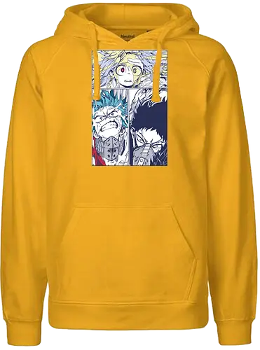 Deku - anime, manga, deku, izuku midoriya, Academia - Fairtrade Hoodie