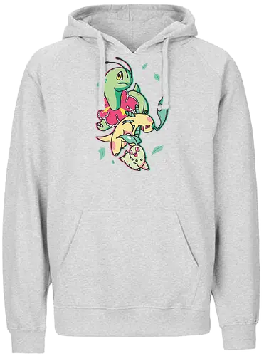 Grass Type - gaming, anime, pocket, monster - Fairtrade Hoodie