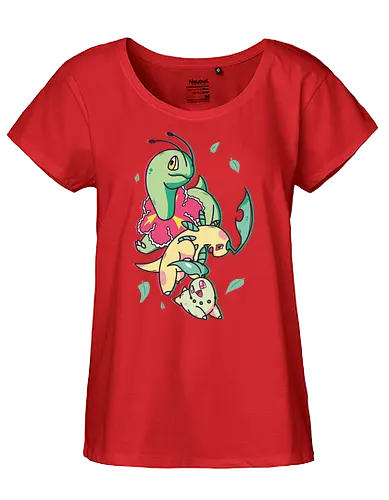 Grass Type - gaming, anime, pocket, monster - Fairtrade Girl Shirt