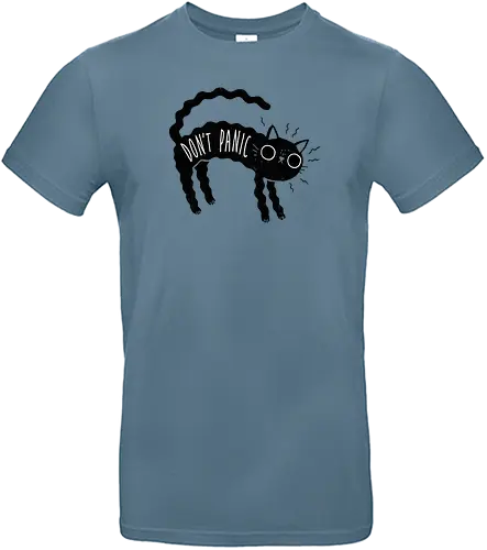 Don't Panic - cat, katze, neko, don't panic, Panic - Standard T-Shirt