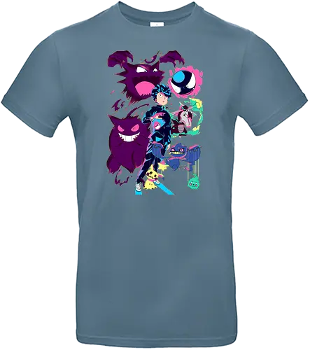 PokeMob - pocket, monster, trainer, ghost, Mob Psycho, geist - Standard T-Shirt
